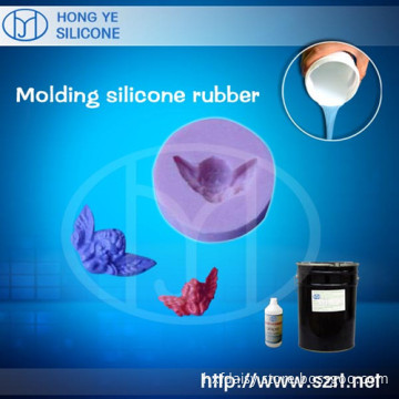 Silicone rubber for mold making in pouring way